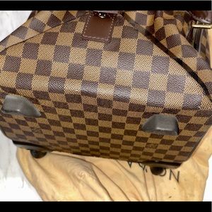 Louis Vuitton Damier Ebene Eole 50 Convertible Duffle Rolling Luggage  Trolley